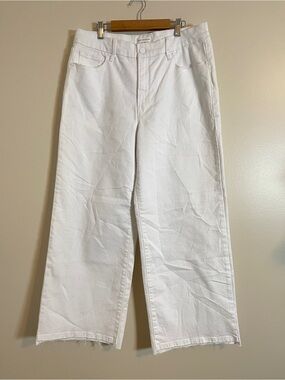 Good American Jeans Womens 14/32 White Good Waist Palazzo Wide Leg High Rise NWT